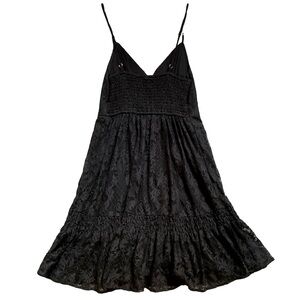 Hollister Small Black Lace Mini Dress XS